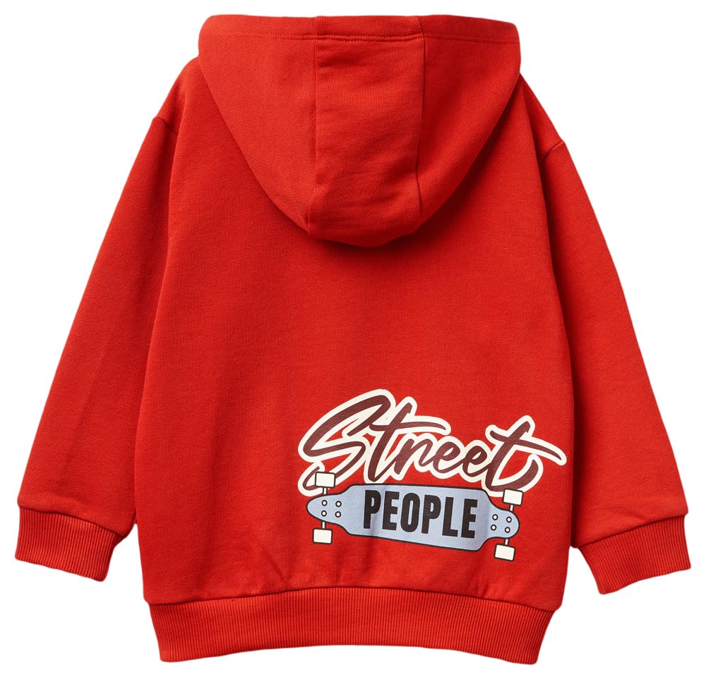 United Colors of Benetton Giacca C/CAPP M/L 3j68g503y Felpa con Cappuccio Bambini e Ragazzi (Pacco da 1)