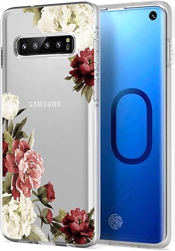 Miniatura 1 de Funda para Galaxy S10/Samsung S10 Funda transparente para niñas y mujeres, TPU suave a prueba de golpes, funda protectora transparente para Samsung