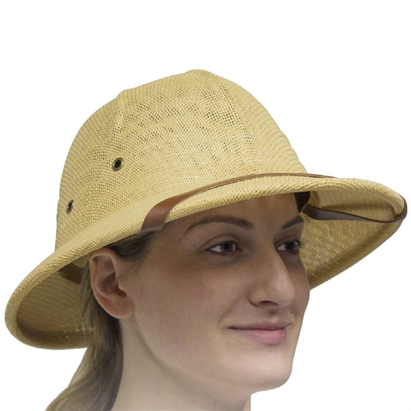 Estate Escursione Equestre Cappello da Corsa di Cavalli Cappello Vietnam Casco Protezione solare Outdoor Ombra Cappello di paglia
