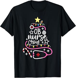 Merry Christmas Obstetrical Nursing T-Shirt