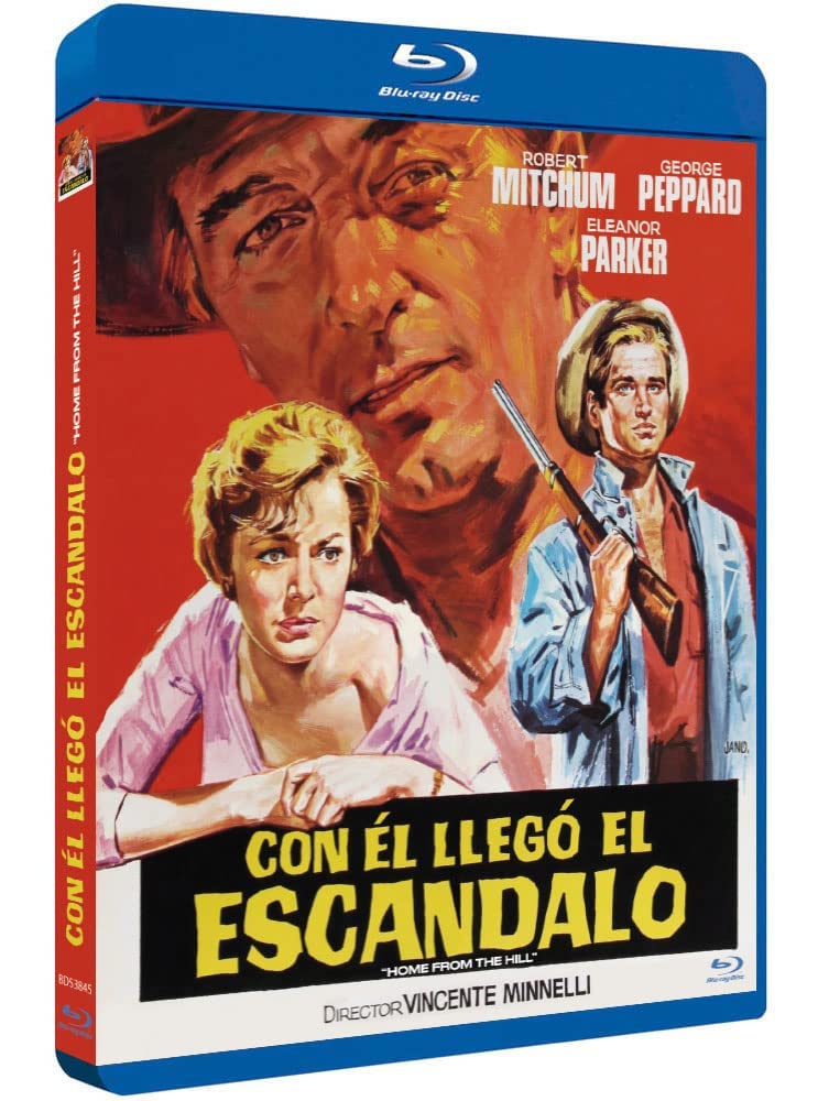 Home from the Hill 1960 Blu-Ray Spanish Import, Plays in English, Robert Mitchum, Eleanor Parker, George Peppard, Vincente Minnelli