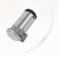 Vista 1 de Kit de compresor eléctrico de bocina de aire - Reemplazo universal plateado de 12 V para automóvil, camión, barco