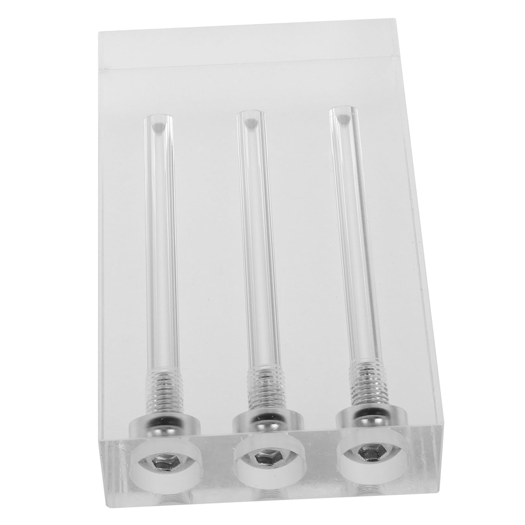 CHILDWEET Acrylic Oil Quality Comparator 3 Hole Transmission Oil Viscosity Gauge Car Test Tool