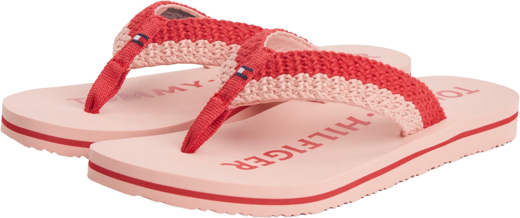 Tommy Hilfiger Femme Th Crochet Summer Sandal Fw0fw09417 Tongs