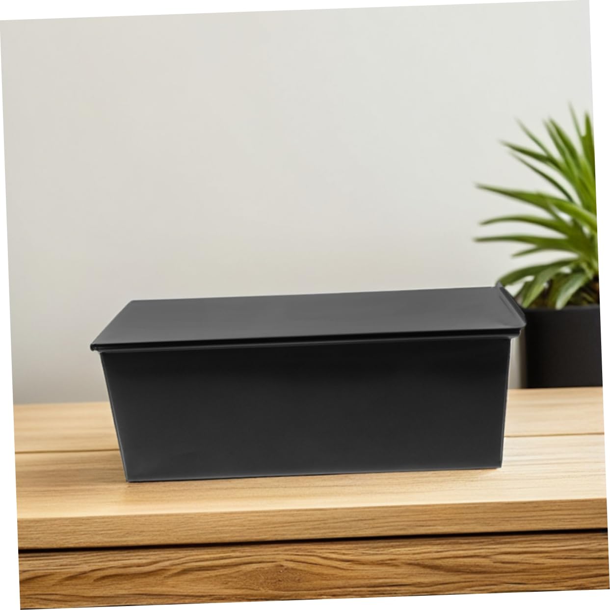 Toyvian Molde para Pan Tostado Negro de Hierro, 2 Piezas, Rectangular