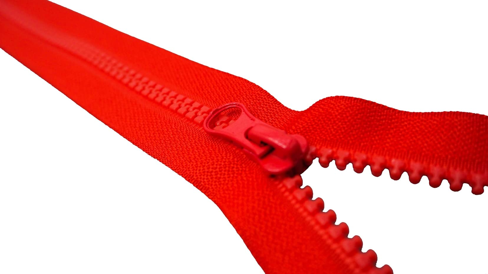 Reißverschluss Kunststoff 85 cm 3# Rot