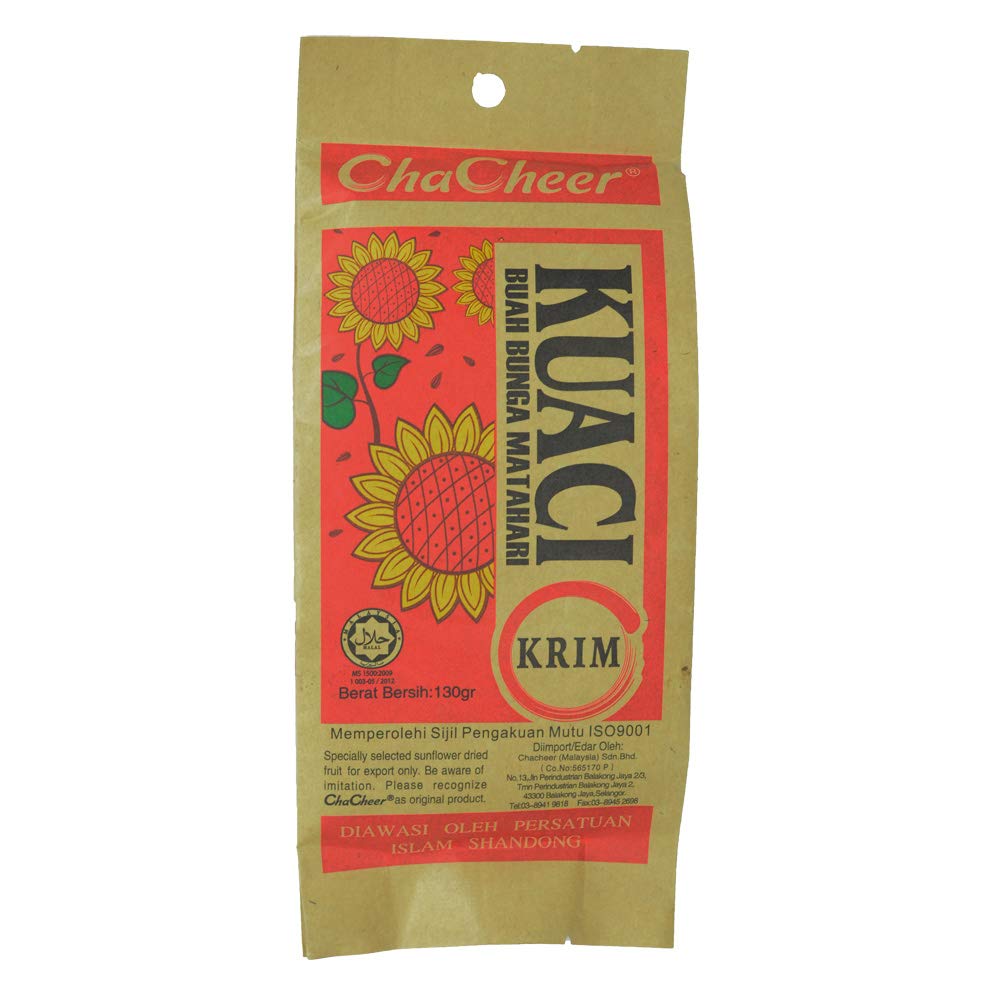 ChaCheer Sunflower Dried Fruit 130g (Cream, 3 Pack)