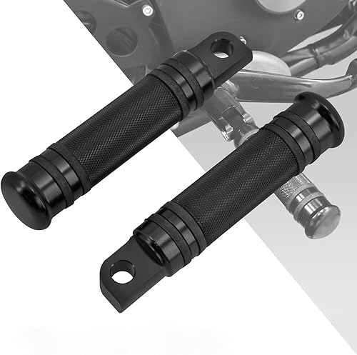 Rebacker, par de palanquilla aluminio CNC, clavijas de pie para moto