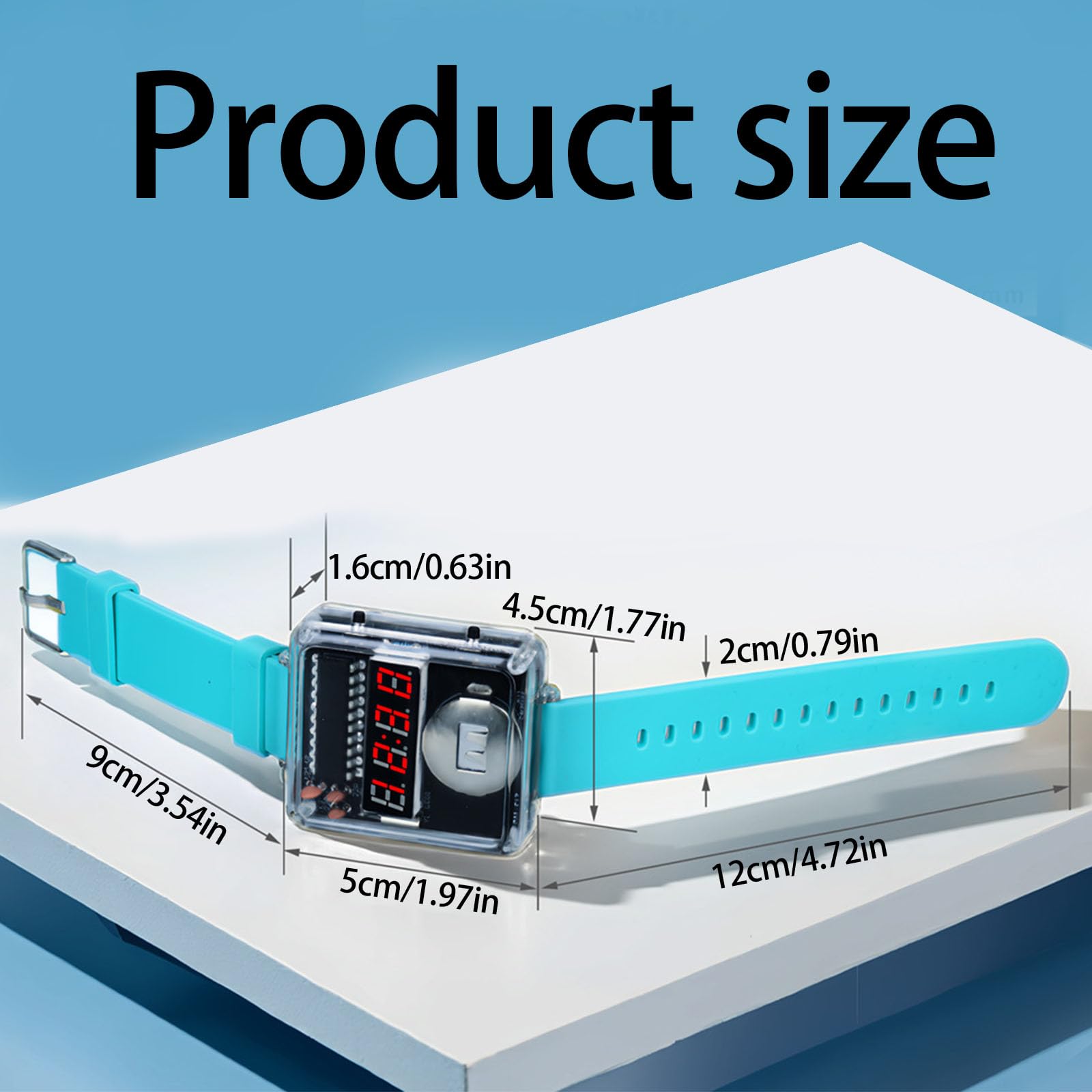 Kit Clock A LED Non Kits ESILE A GUIDAGGIO della Schema VISUALIZZAZIONE E COMPONENTI Silicone RIUSIBILI