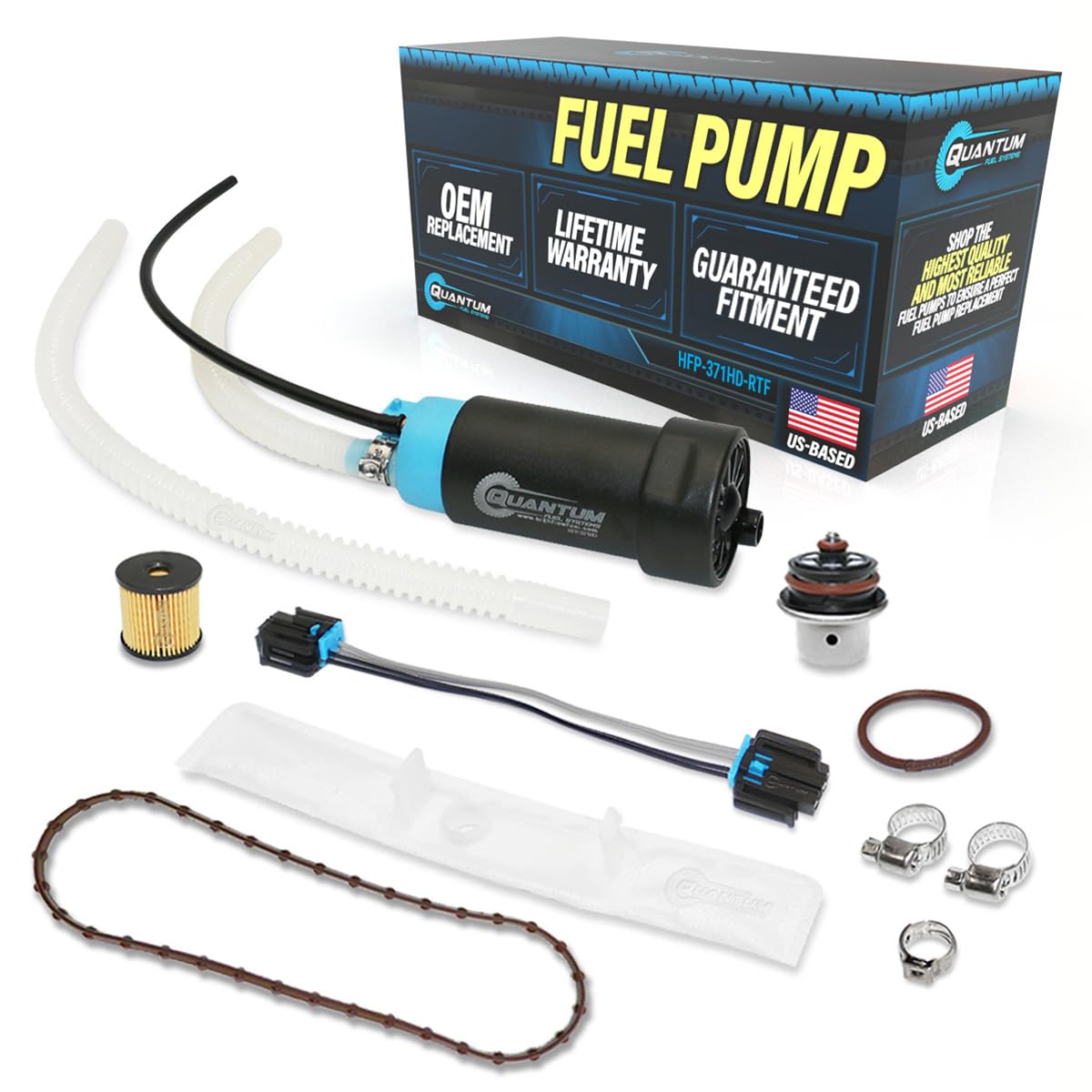 Bomba de combustible HFP-371HD para solucionar fallos de arranque en Tri Glide Ultra 8