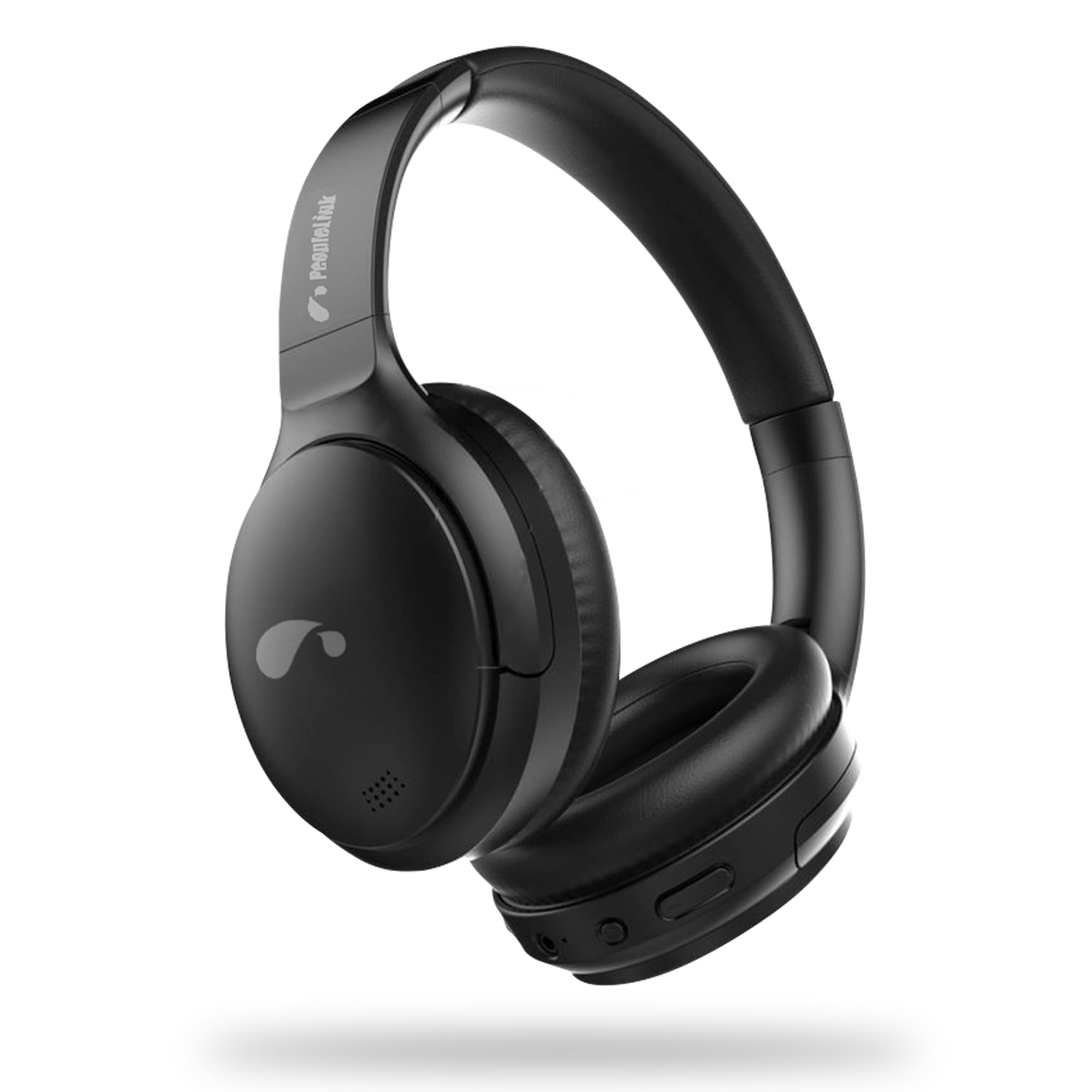 Sonic OE12W Wireless overear Headphone | Hybrid Active Noise Cancelation, Comfortable-Foldable Design, 24 Hours Battery Life | Ideal for Meetings, Music & Gaming with Carrying Pouch-image-4