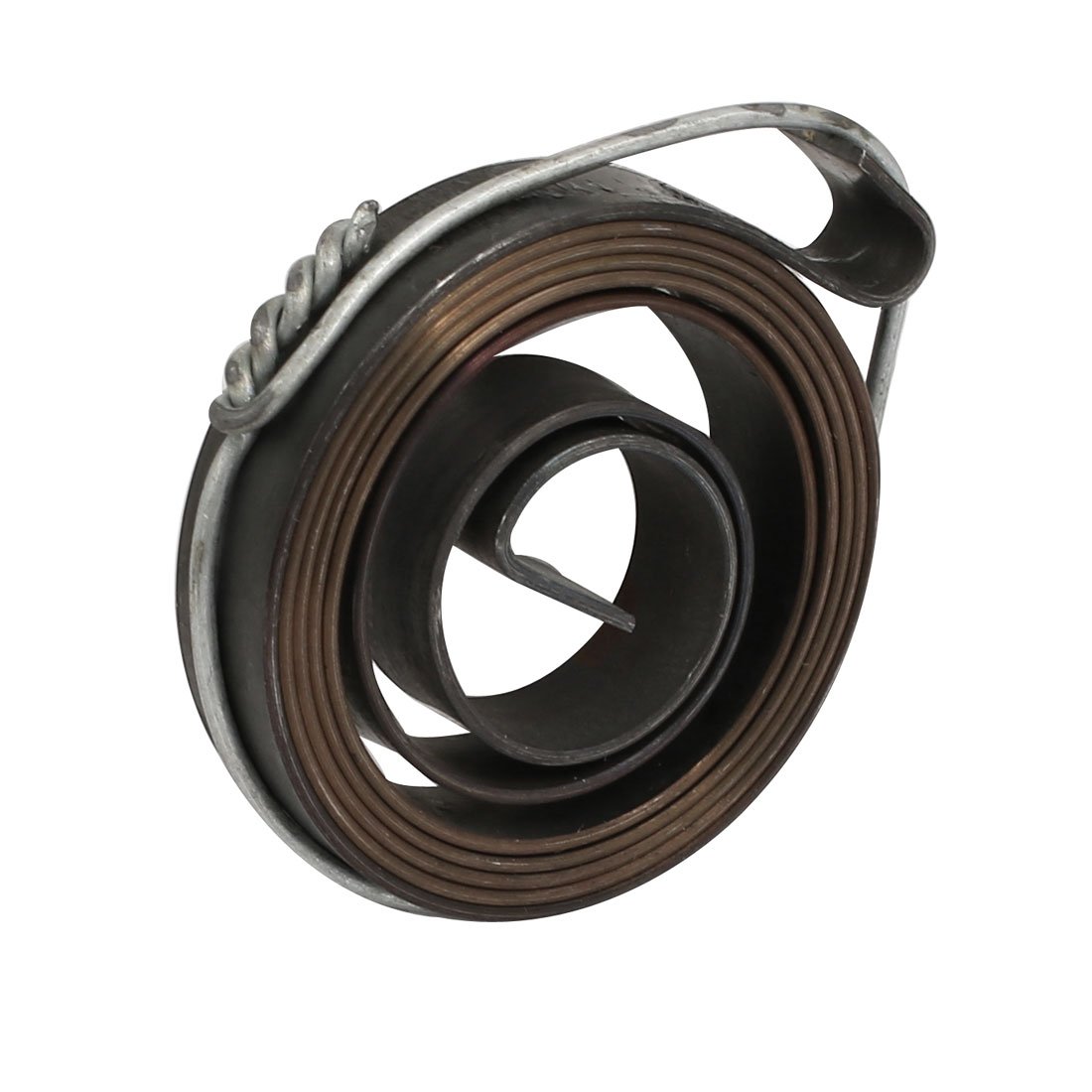 Aexit 2pcs 8mm quality Parts Width Two Hooks Drill Press Quill Feed Return Coil Spring Assembly Model:93as38qo699