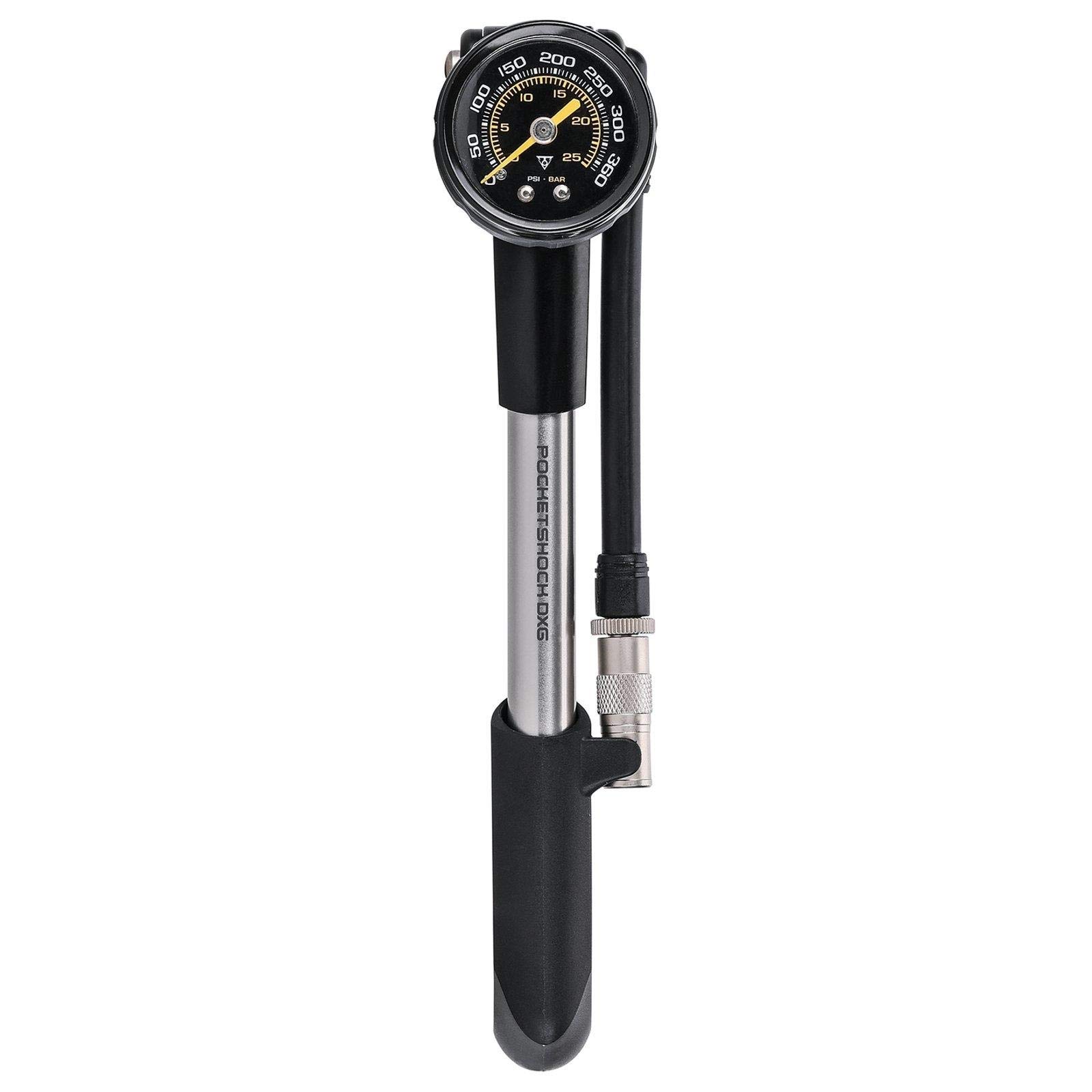 Topeak Handpumpe Pocket Shock DXG, Silber, TPSDXG-1