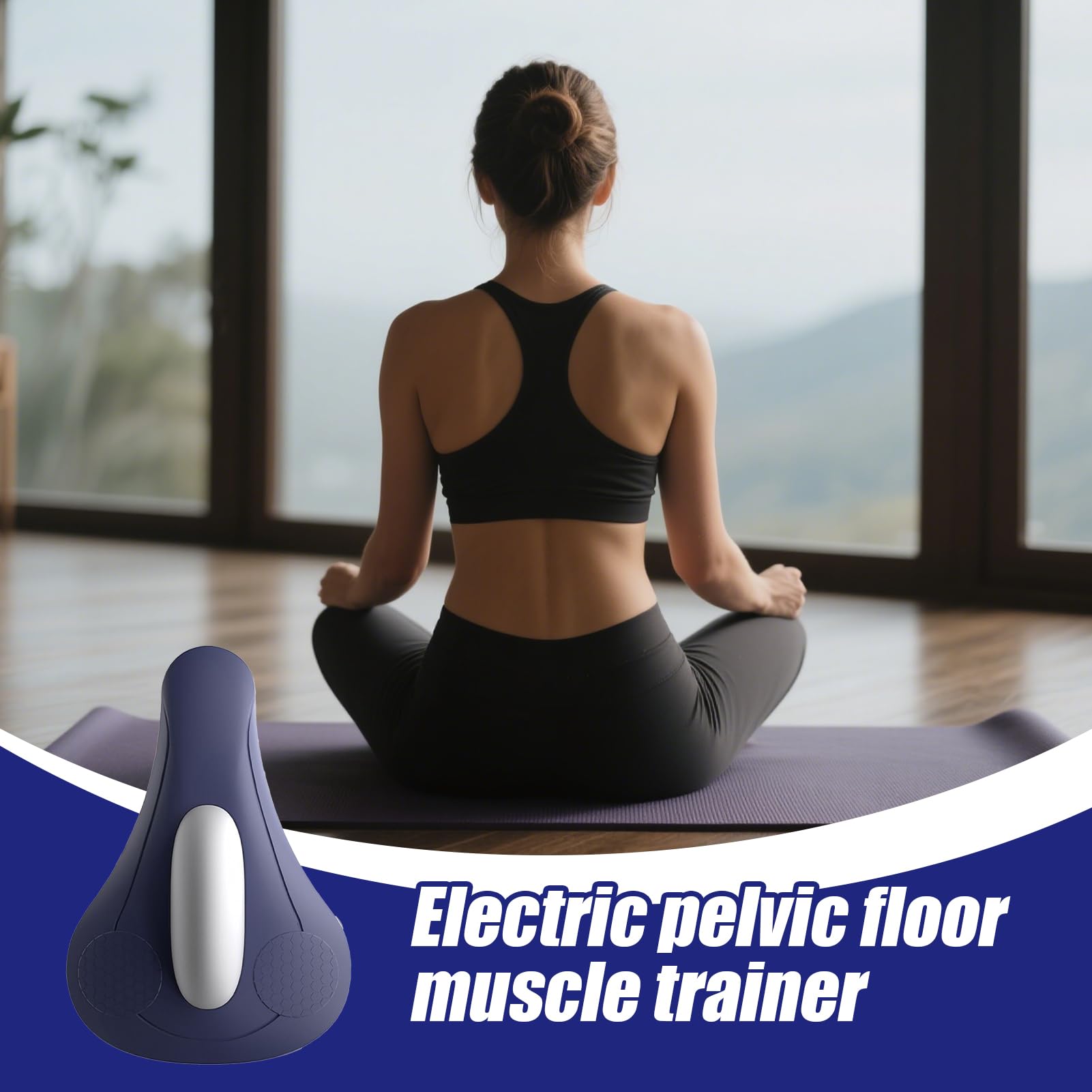 Renforceur du Plancher Pelvien,Stimulateur Électrique Pelvien | 4 Programmes pour Femmes et Hommes Amélioration de l'Intimité Préparation à l'Accouchement et Postnatal