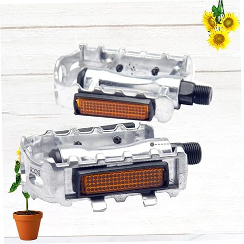 Miniatura 3 de VANZACK 1 par Bling Accesorios Bicicletas para Adultos Negro Cleats Aleación de Aluminio Pedales de Bicicleta