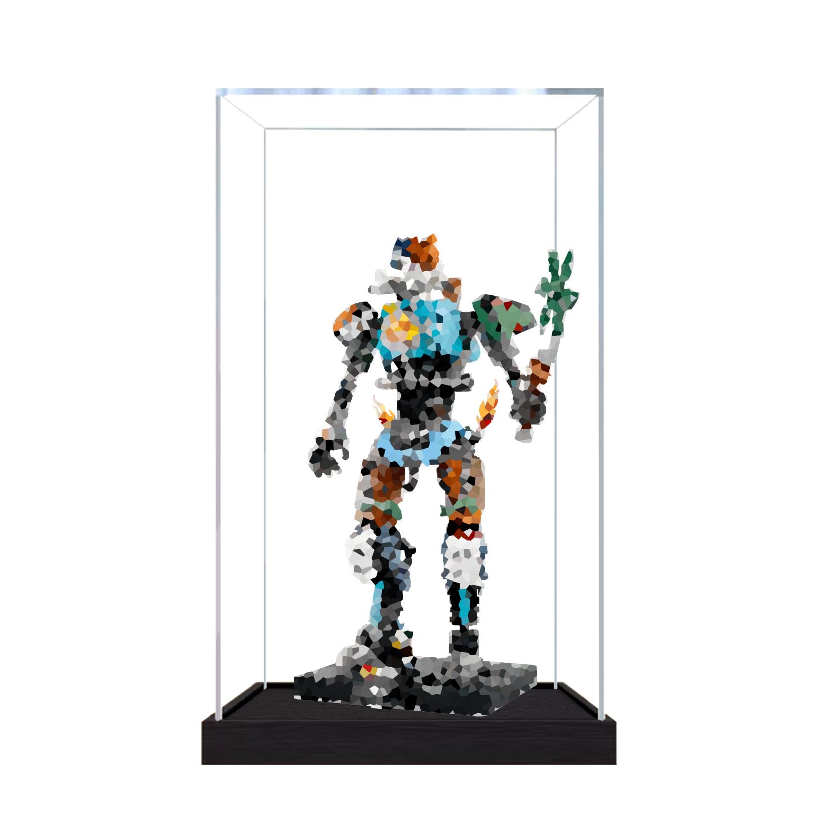 Dustproof acrylic Display Case for Le-go 77081 Model-display box only (2mm)