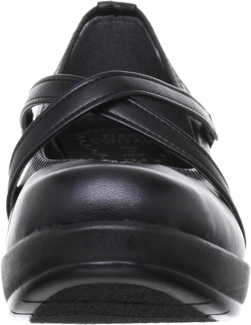 [ファーストコンタクト] 日本製 美脚 カジュアルパンプス レディース ウエッジソール IM39048