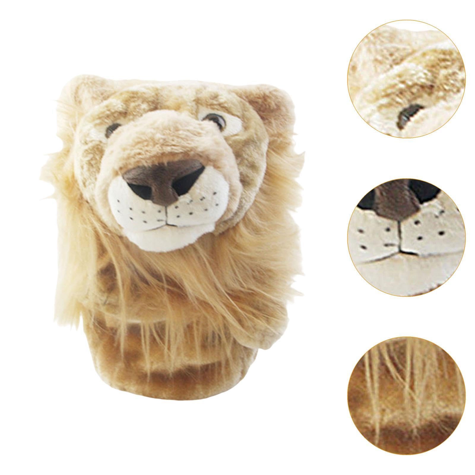 Golf Headcover Kuscheltier Schlägerkopf Schutzhülle Ersatzbezug Aus Gefülltem Polyester für Driver für Golfer Geschenk Turnier Freundespiel S