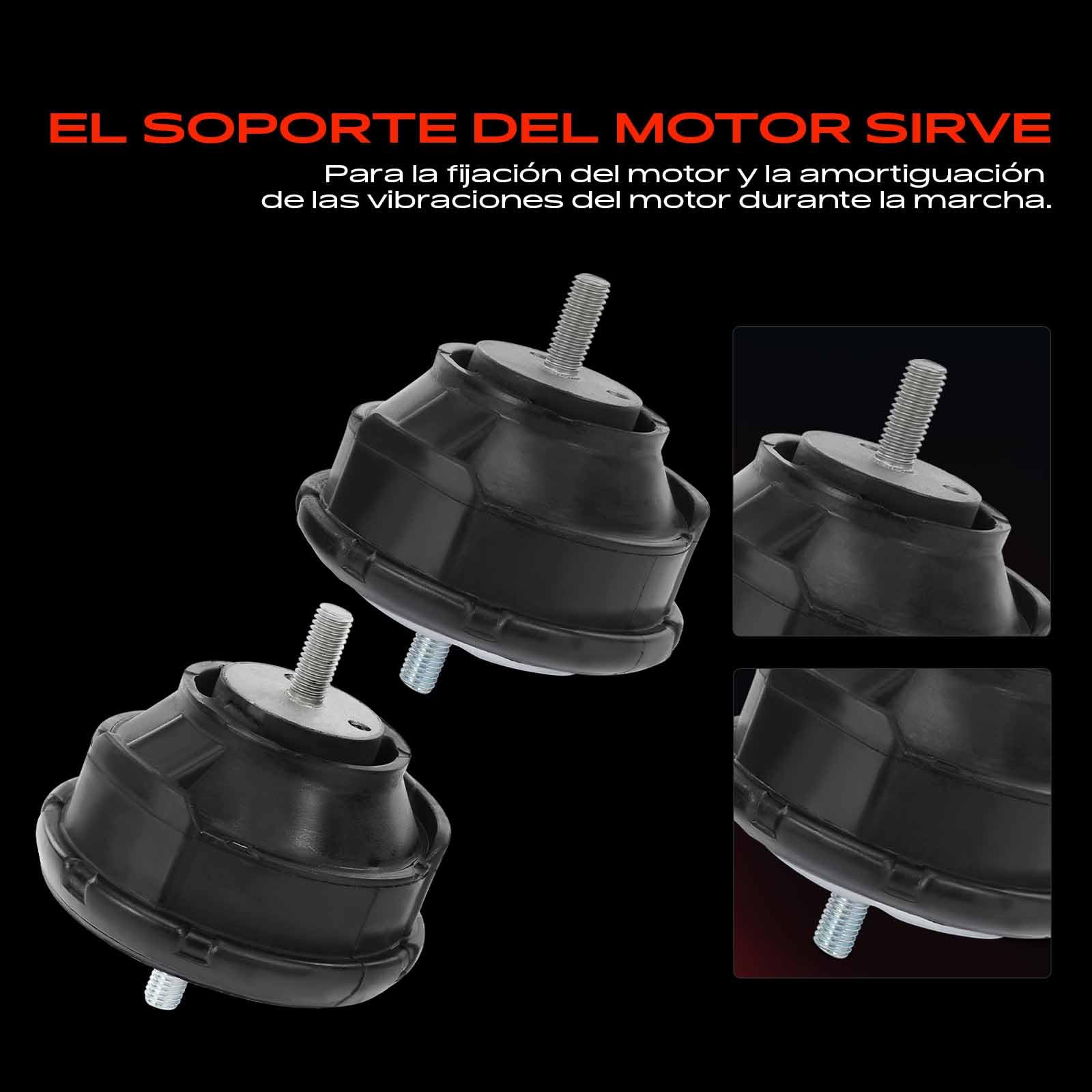 Frankberg 2x Soportes del Motor Gasolina Compatible con Serie 3 cabrio E46 2.2L Serie 3 E46 2.2L Serie 3 cabrio E46 3.0L Serie 3 Touring E46 2.2L Serie 3 E46 2.0L Replace# 9003