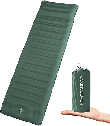 Alfombrilla de dormir doble para campamento, tapete inflable para 2 personas con bomba incorporada, colchón de camping impermeable duradero con disponible en Yaxa Colombia