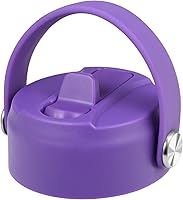 Vista 6 de Tapa de popote para botellas de agua de boca ancha Hydro Flask, tapas superiores con popote compatible con Hydro Flask de 32 y 40 onzas, tapa