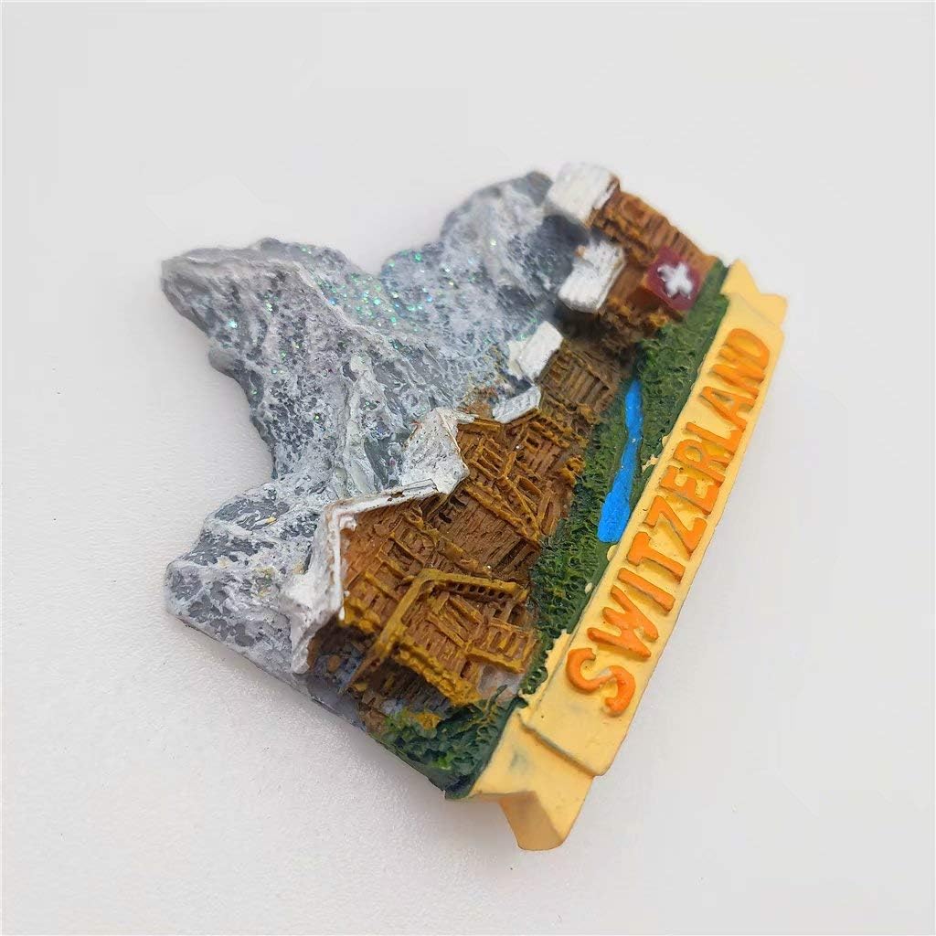 Jungfrau Switzerland Magnet 3D Resin Fridge Magnet Souvenir Travel City Collection image 2