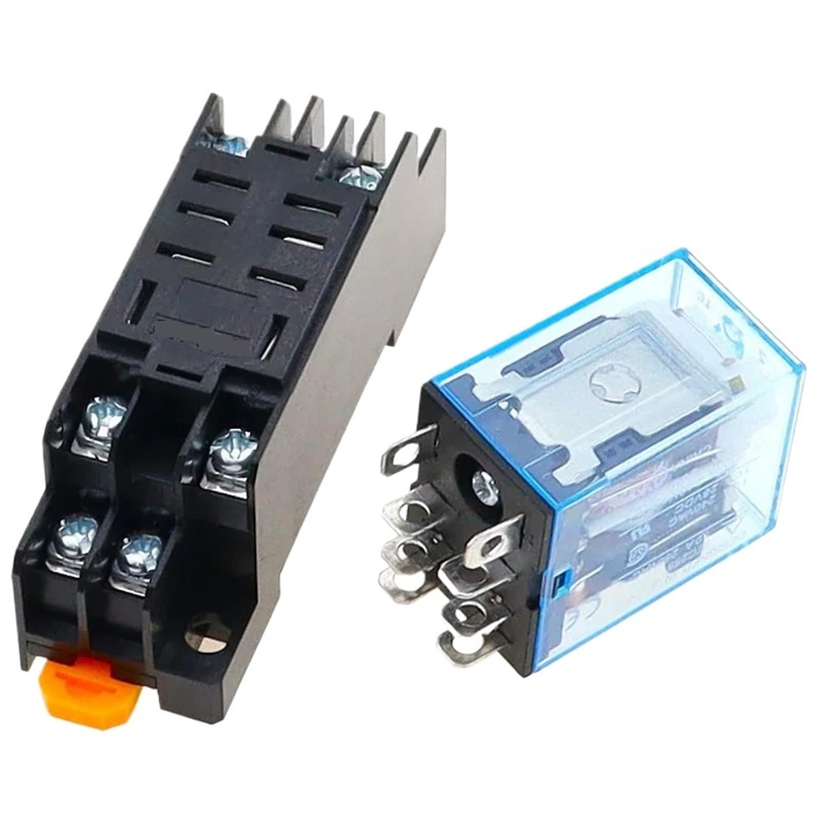 Relais de puissance anti coupure DPDT 220V commande stable 10A LY2NJ