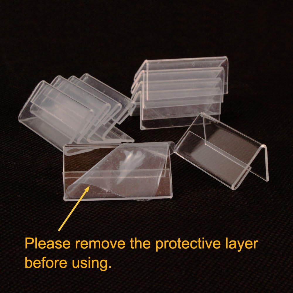 50PCS mini Sign display del prezzo di tag etichetta Counter top stand 4 cm x 2 cm