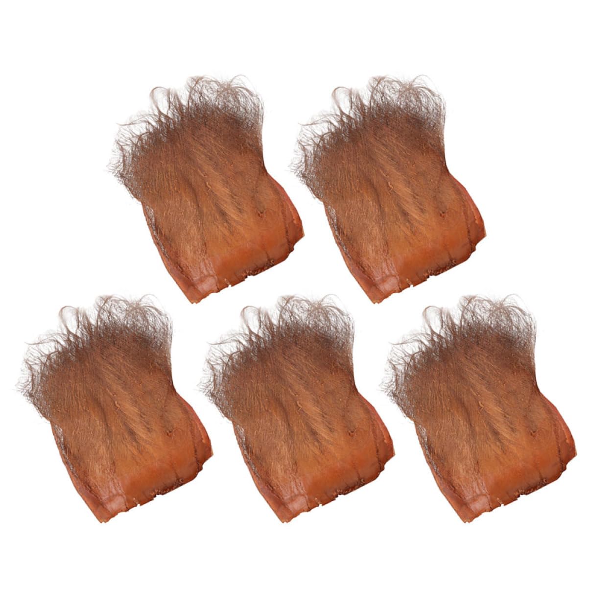 PRETYZOOM 5 Juegos Decoración De Tuberías De Agua Corteza De Alcantarilla Decoración De Tubo De Agua Corteza De Terrario De a Brown Cabello Castaño Natural 5 Piezas * 5