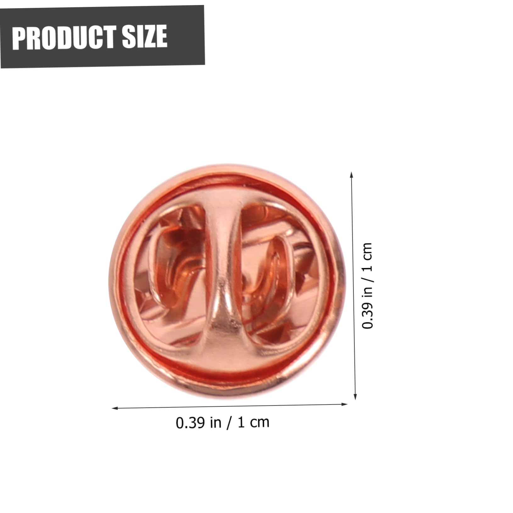 Operitacx 250sets Chiusure Posteriori Per Spille e Gioielli Gancetti Per Bricolage Facili Da Utilizzare e Sicuri Per Pin Distintivi e Progetti Fai Te