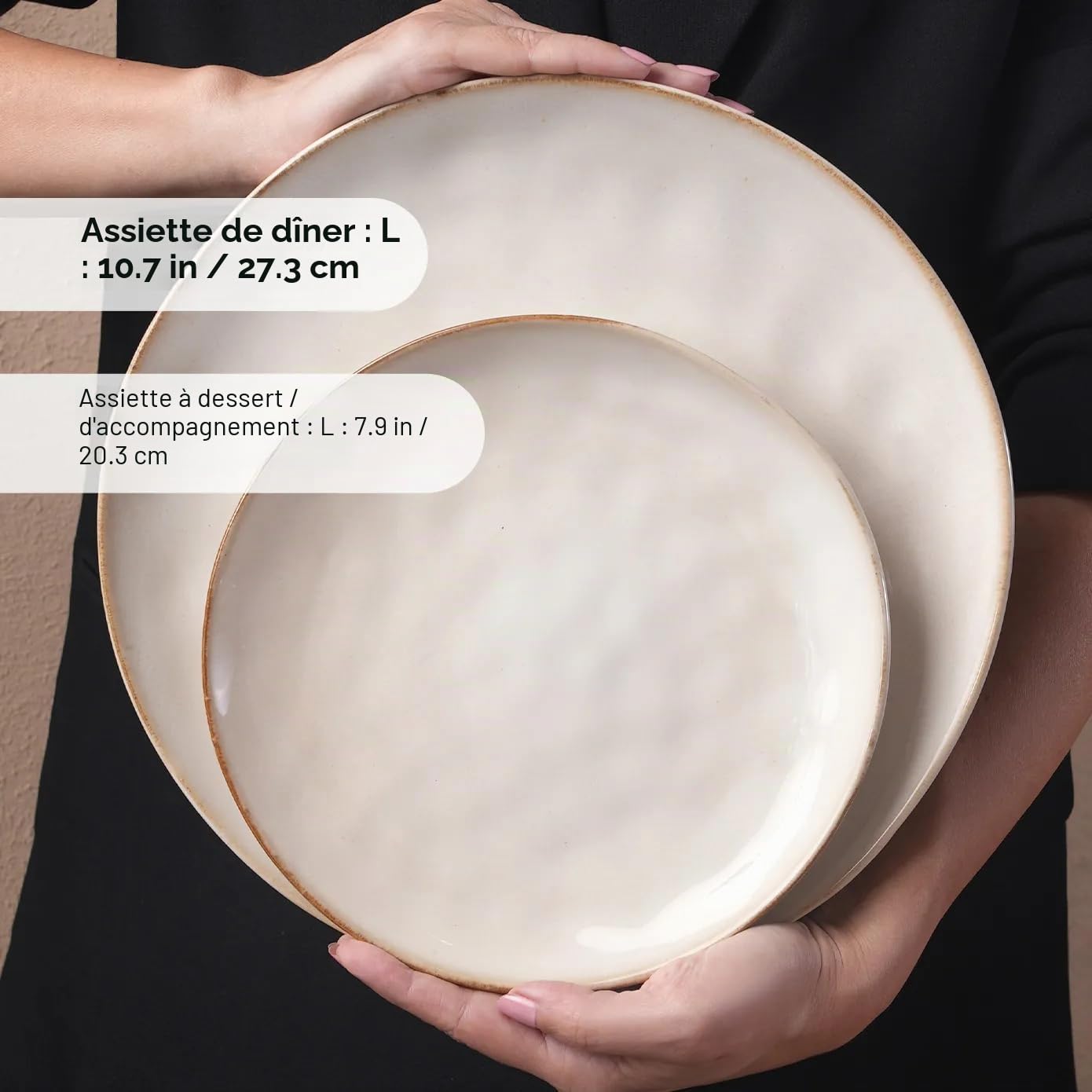 Karaca Aria Reactive Service de table pour 6 personnes, 24 pièces, Beige, Service de table, Unicité au premier plan, Couleurs naturelles, Matériaux de haute qualité, Nettoyage et durabilité