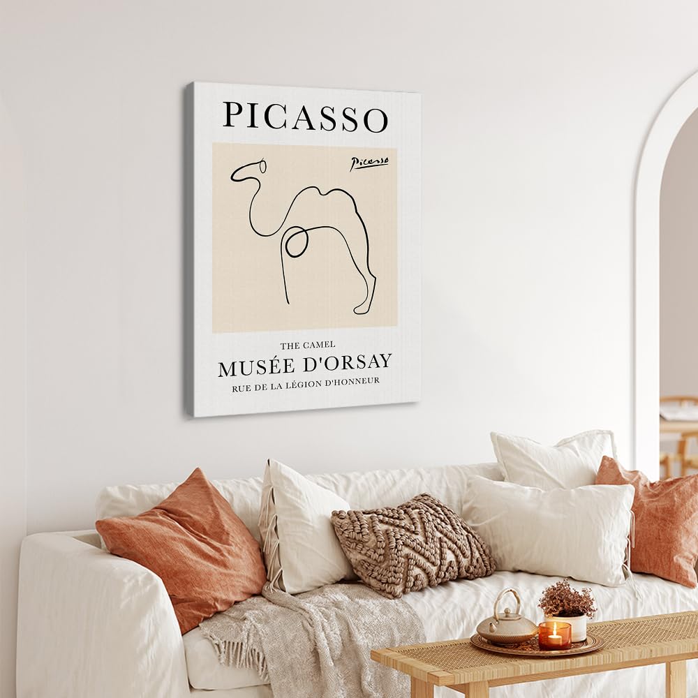 Amazon.co.jp: ヴィンテージ ピカソ 犬 猫 鳥 馬 キャンバス