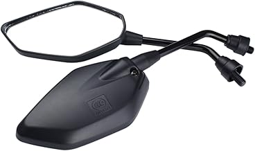 バイクミラー 左右セット ZXタイプ 10mm 純正タイプ ブラック 汎用
