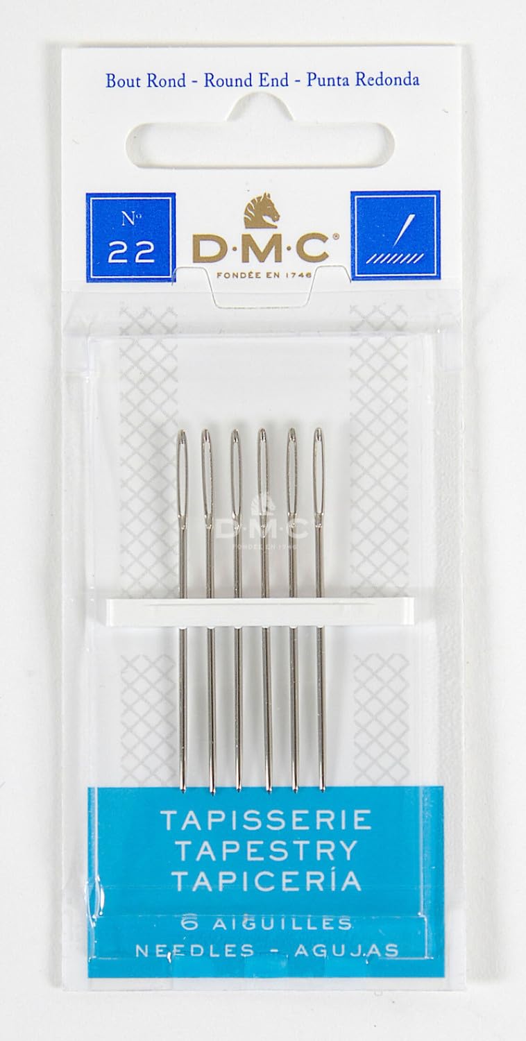 DMC Needles - Tapestry - size 22 - 6 needles