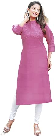Ladyline Damen Kurta Mit Hose, 100 % Baumwolle, 2-t Produktbild-Vorschau 9