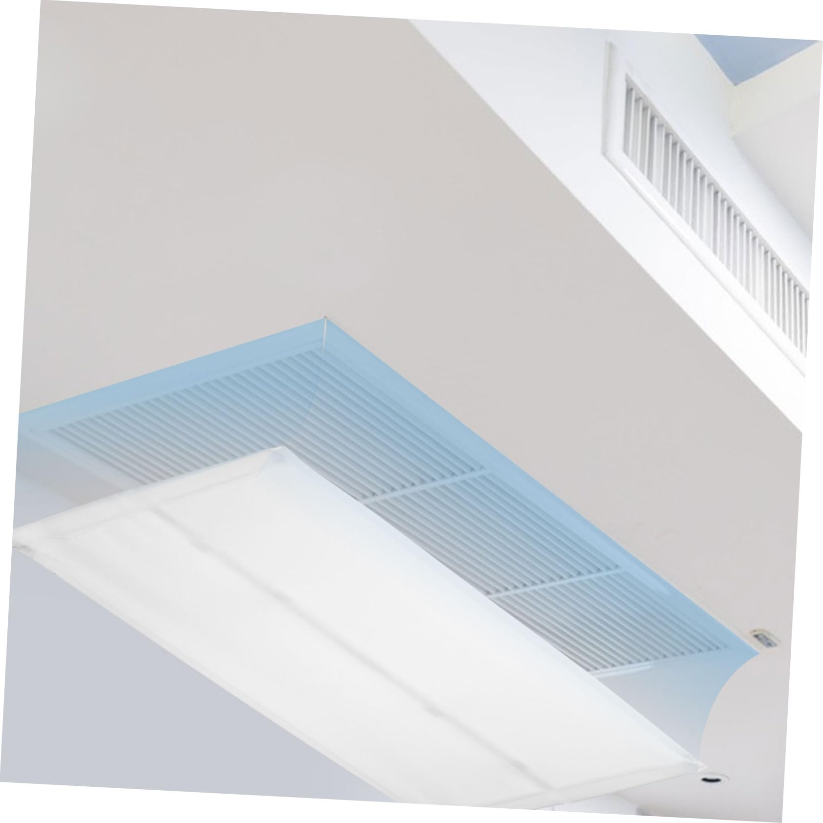 Mikikit 5pezzi Deflettore Per Condizionatori Aria Per Venti Centrali Facile Installazione Compatibile Con Uffici e Ambienti Domestici Design Semplice e Leggero