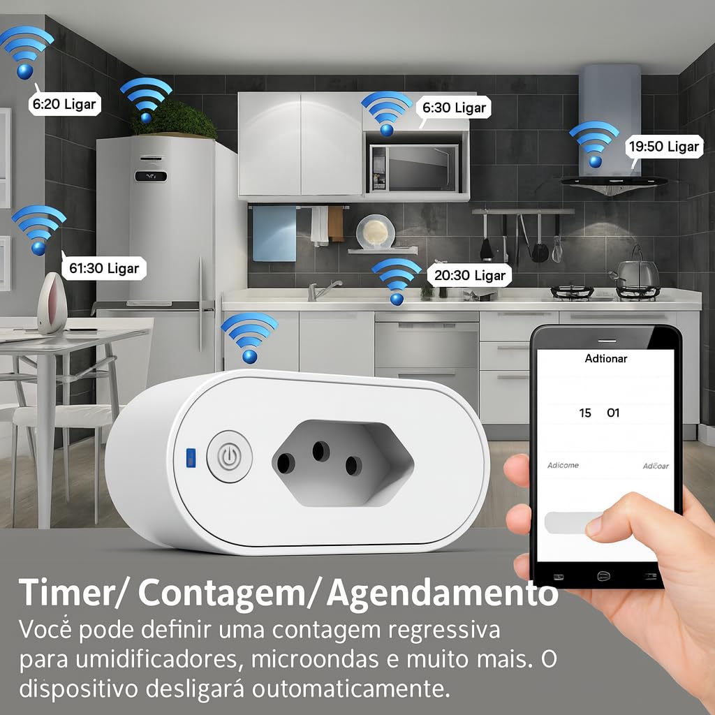 Review da Tomada Inteligente Wi-Fi: Como Automatizar Sua Casa e Economizar 10 61040 NrOCL. SL1024