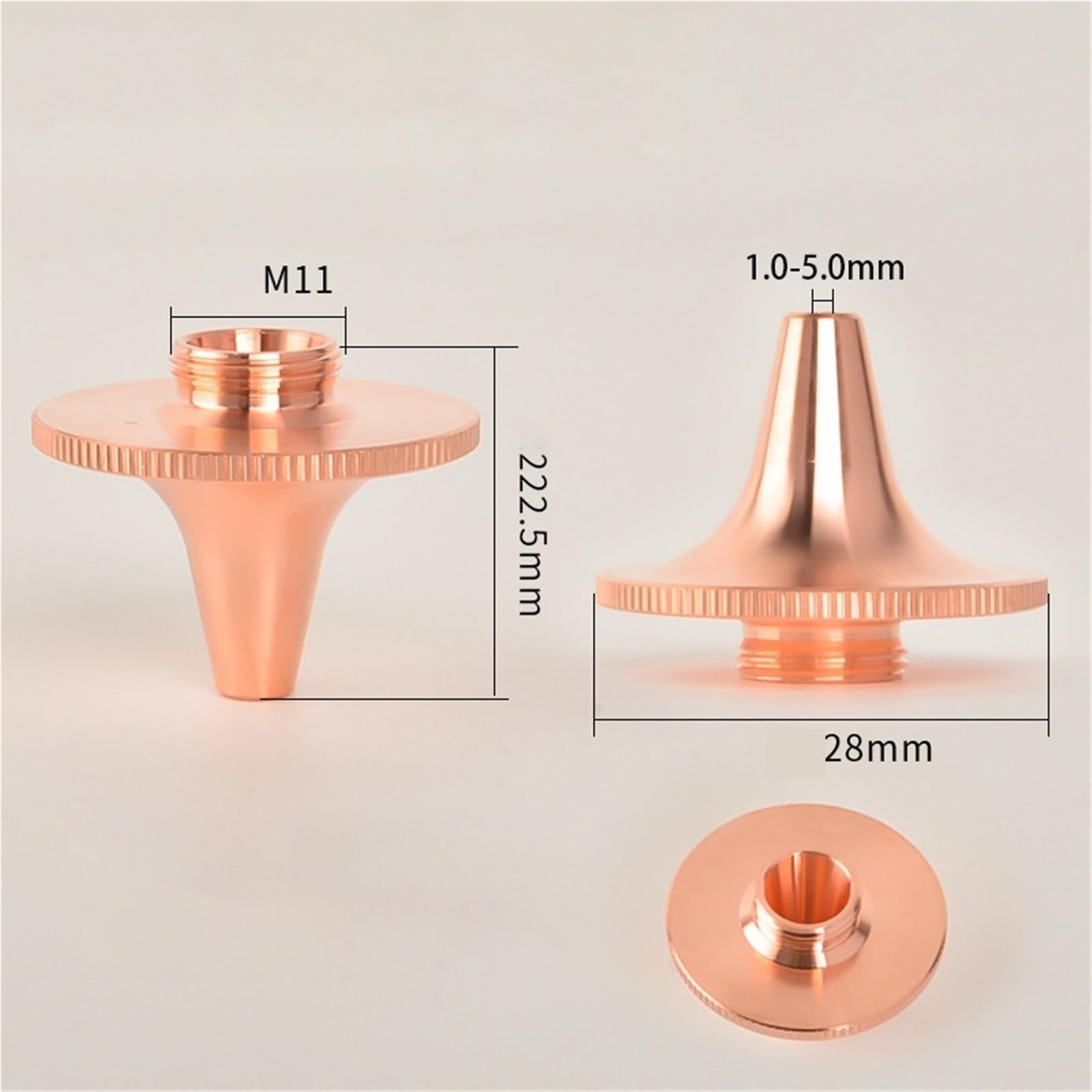 Buse de découpe laser D28 H22,5 M11(3.5mm,Single Layer)