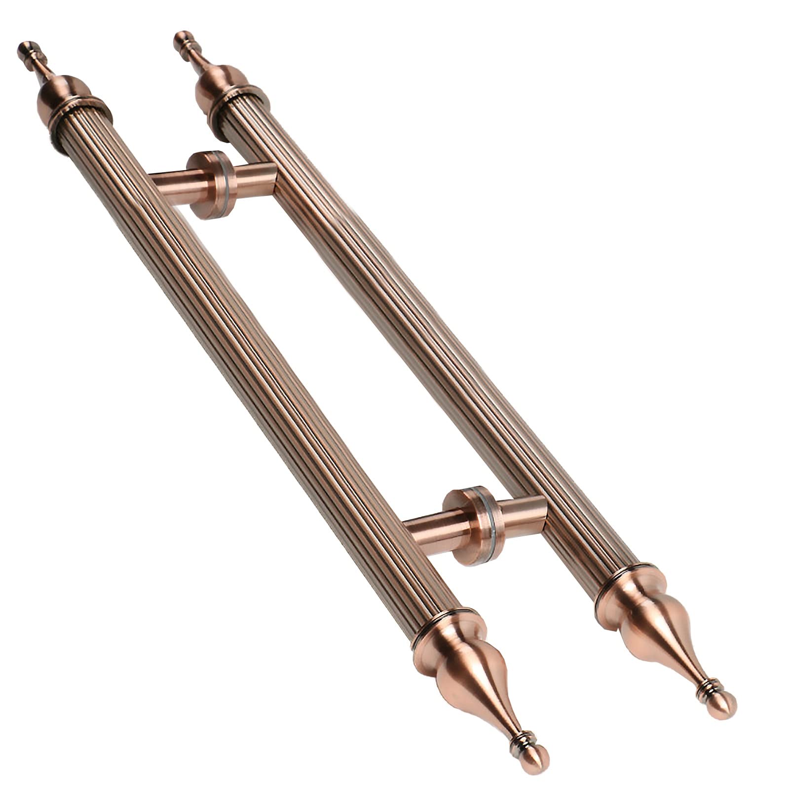 Bhgfyxbs Vintage Double Sided Door Handles - H Sstainless Steel Push Pull Door Handle, 16/24/32/40/48/60 In Long, For Office Bar Glass/Wooden Door/120Cm/47.2In/150Cm/59.1In,120Cm/,120Cm/47.2In