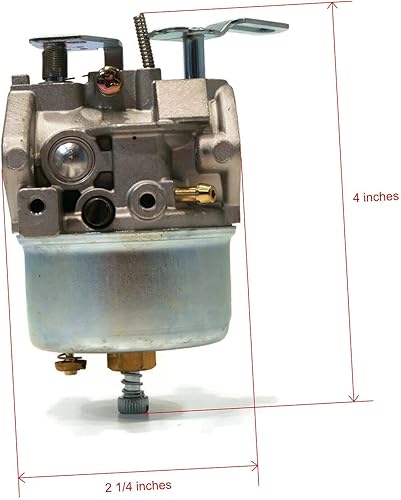 Miniatura 3 de The ROP Shop Carburador para quitanieves John Deere 526, 726, 732, 826, 826D, 828D, 832, 1032, 1032D