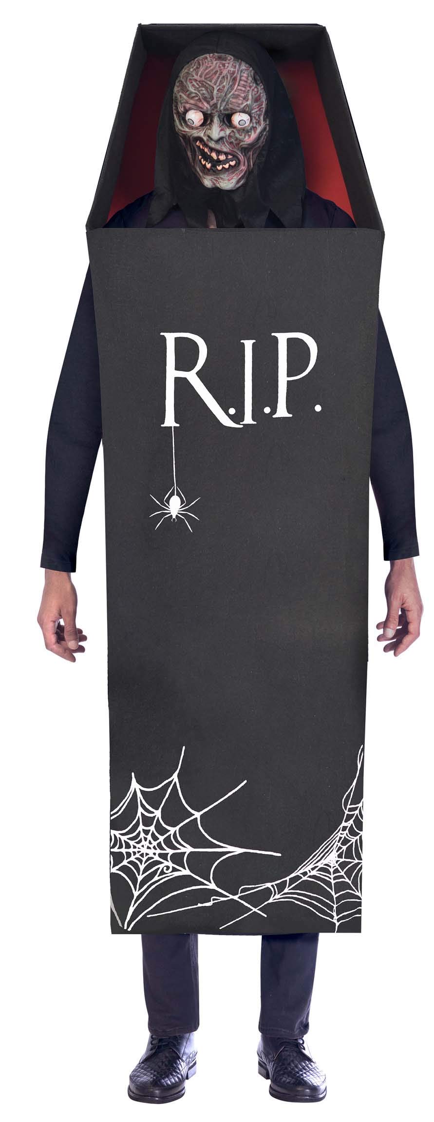 Amscan - Erwachsenenkostüm Sarg, Robe, Sarg, Halloween, Mottoparty, Karneval