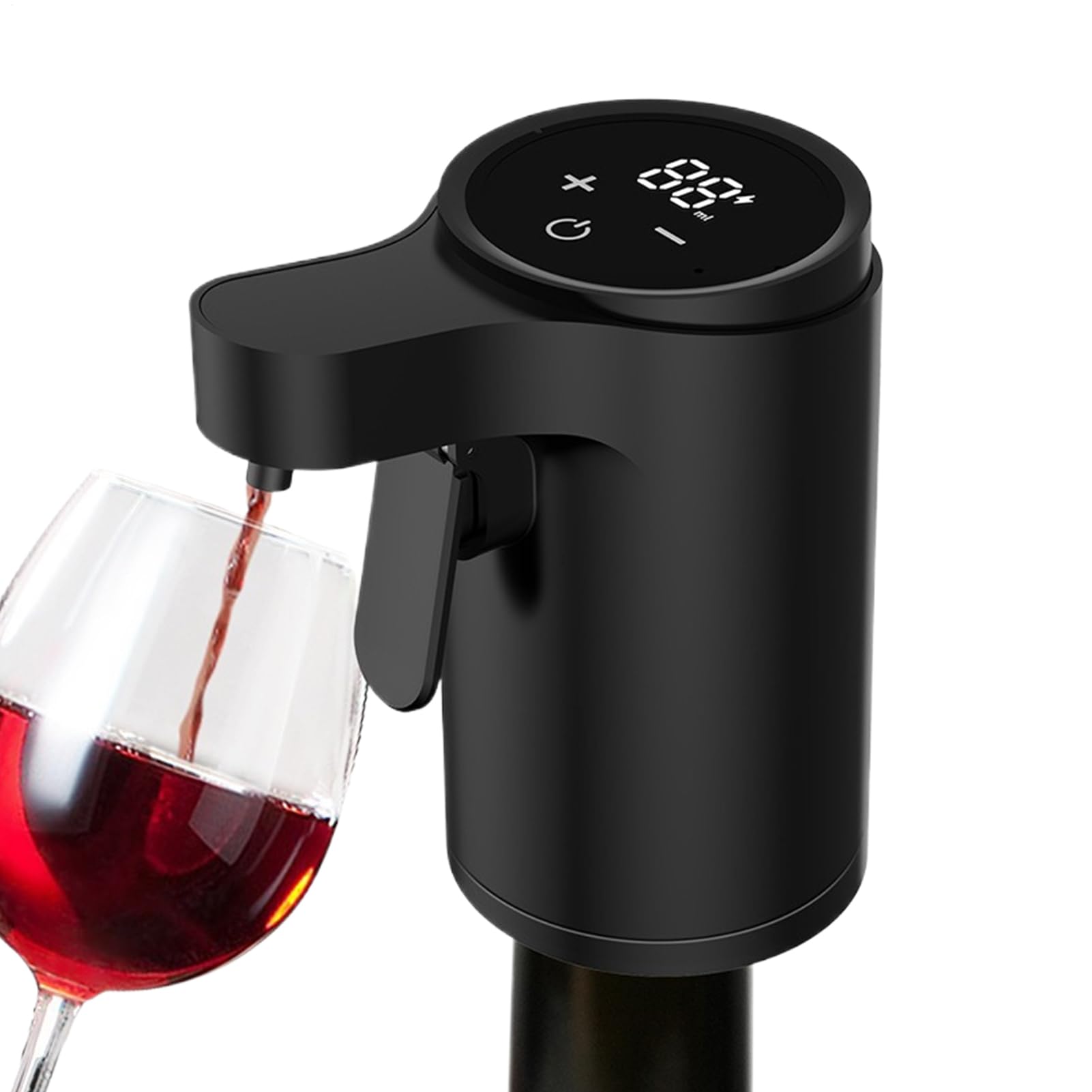 Aérateur À Vin - Carafe Intelligente Rechargeable - Distributeur Numérique Bouteille Alcool Accessoires Vin - Pour Bar À Domicile Bureau Voyage Camping Fête Alcool Cocktail Hommes Femmes