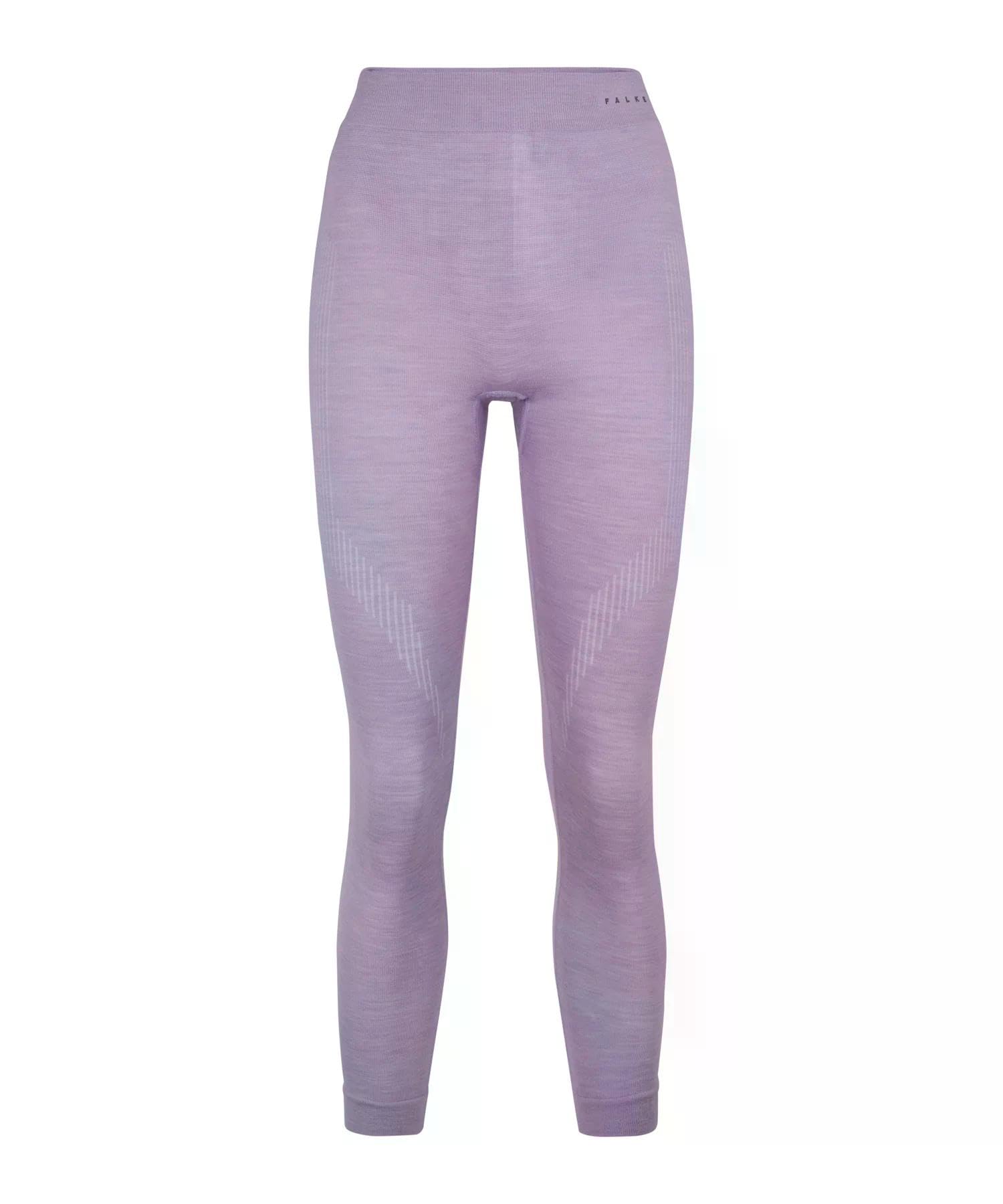 FALKE Wool-Tech Long W Ti lana filo funzionale asciugatura rapida 1 pezzo, Calzamaglia Donna, Viola Light Lilac 6819, S