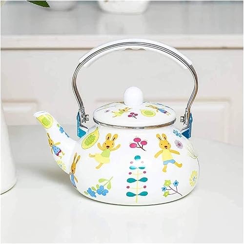 Miniatura 5 de HaveFun Tetera de vidrio para tetera de 24 litros de porcelana olla de inducción de gas universal taza de té