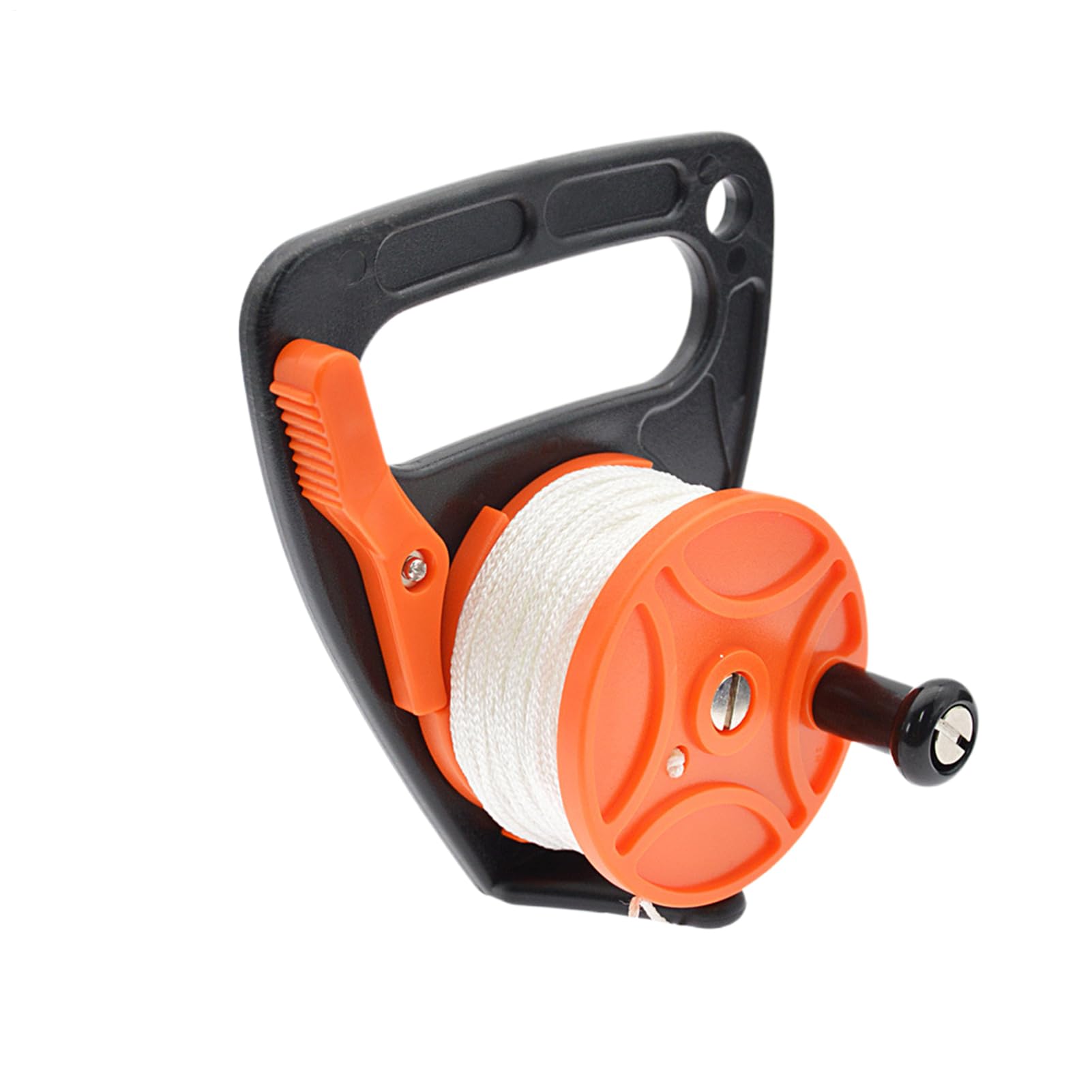 Moulinet de plongée à cliquet robuste 45m pour spéléologie et kayak