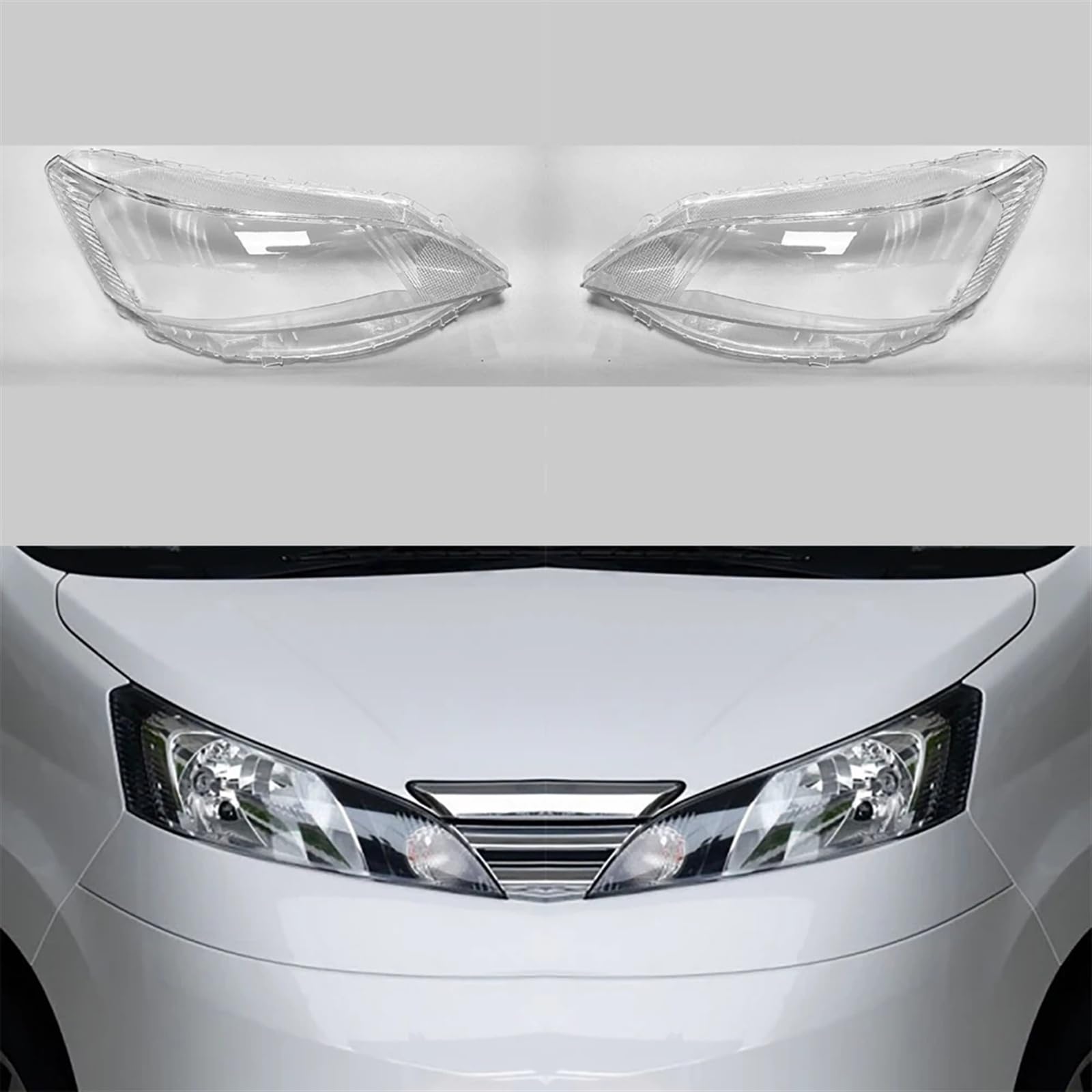 Amazon | 車のヘッドライト シェル 用 NV200 2010 2011 2012