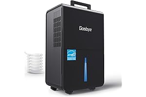 4500 Sq. Ft. Energy Star Dehumidifier for Basement with Drain Hose