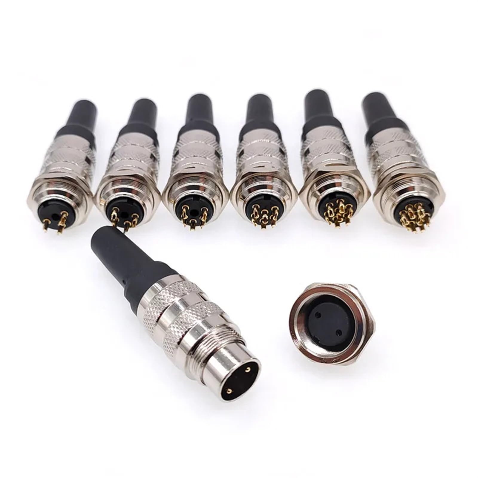 Conector de sensor M16 J09 de 2 pines para una conexión segura y estable 8