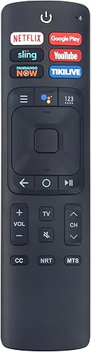 Control remoto de voz reemplazado funciona para Hisense/Sharp Smart Android TV Sub Remote ERF3A69S ERF3A69 ERF3B69S ERF3B69 ERF3R69H ERF3I69H