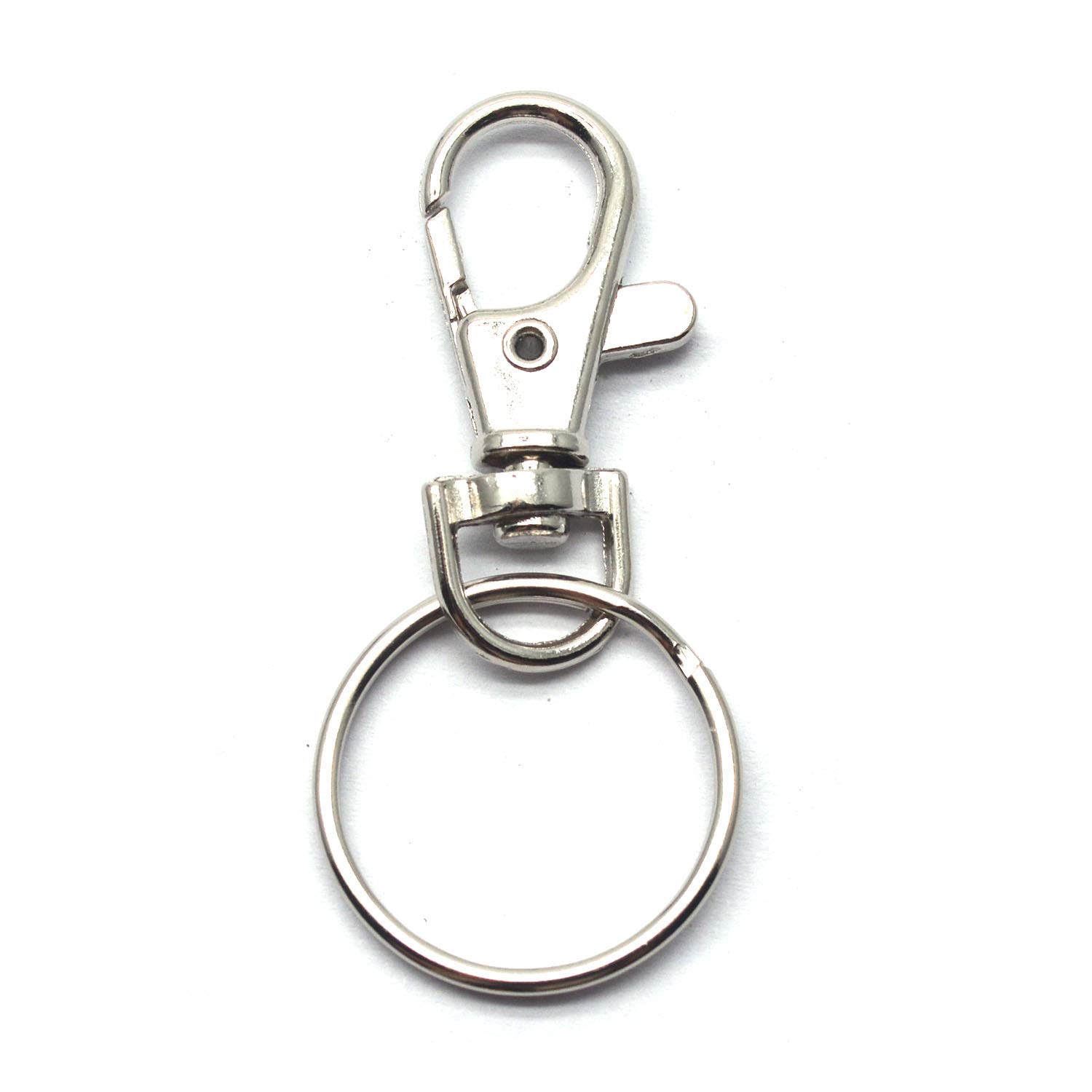 Key Chain Rings Karcy Keychain Clip Silver Key Ring Lobster Clasp